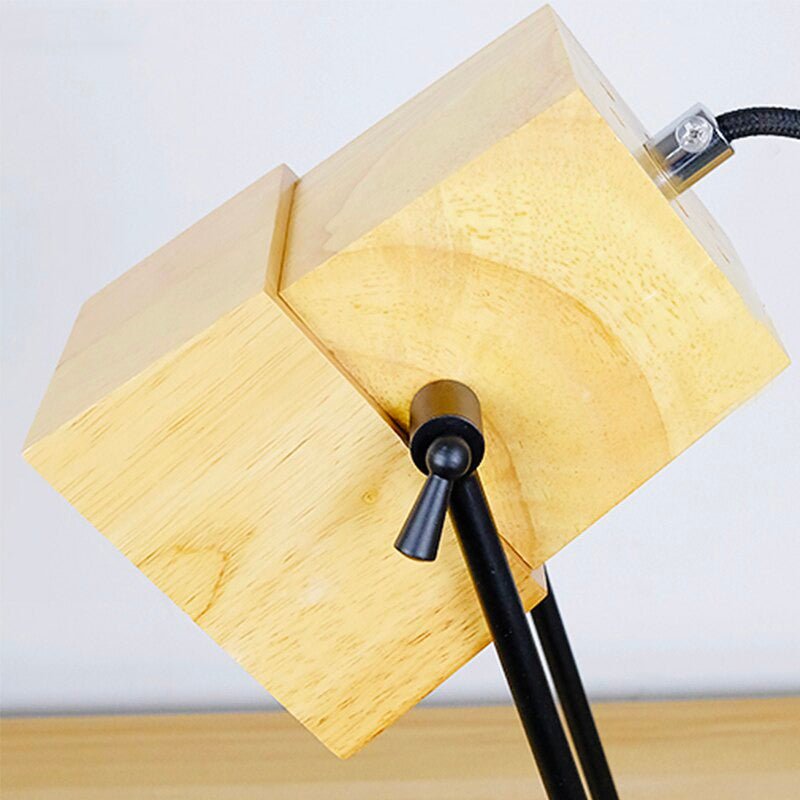 Lampe de chevet en Bois Ajustable