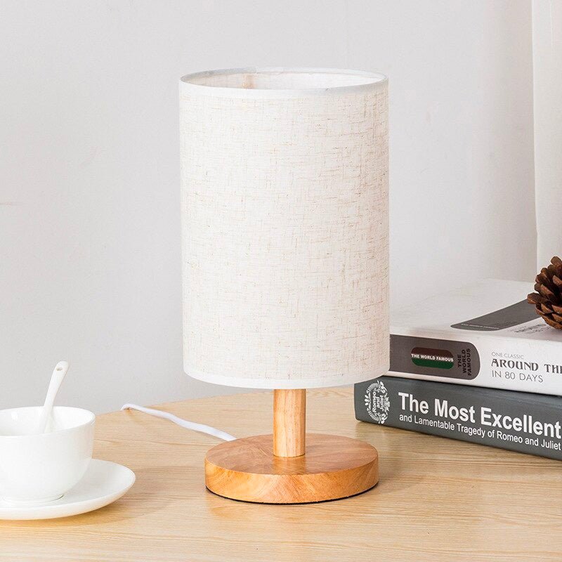 Lampe de chevet en Bois Scandinave prestige