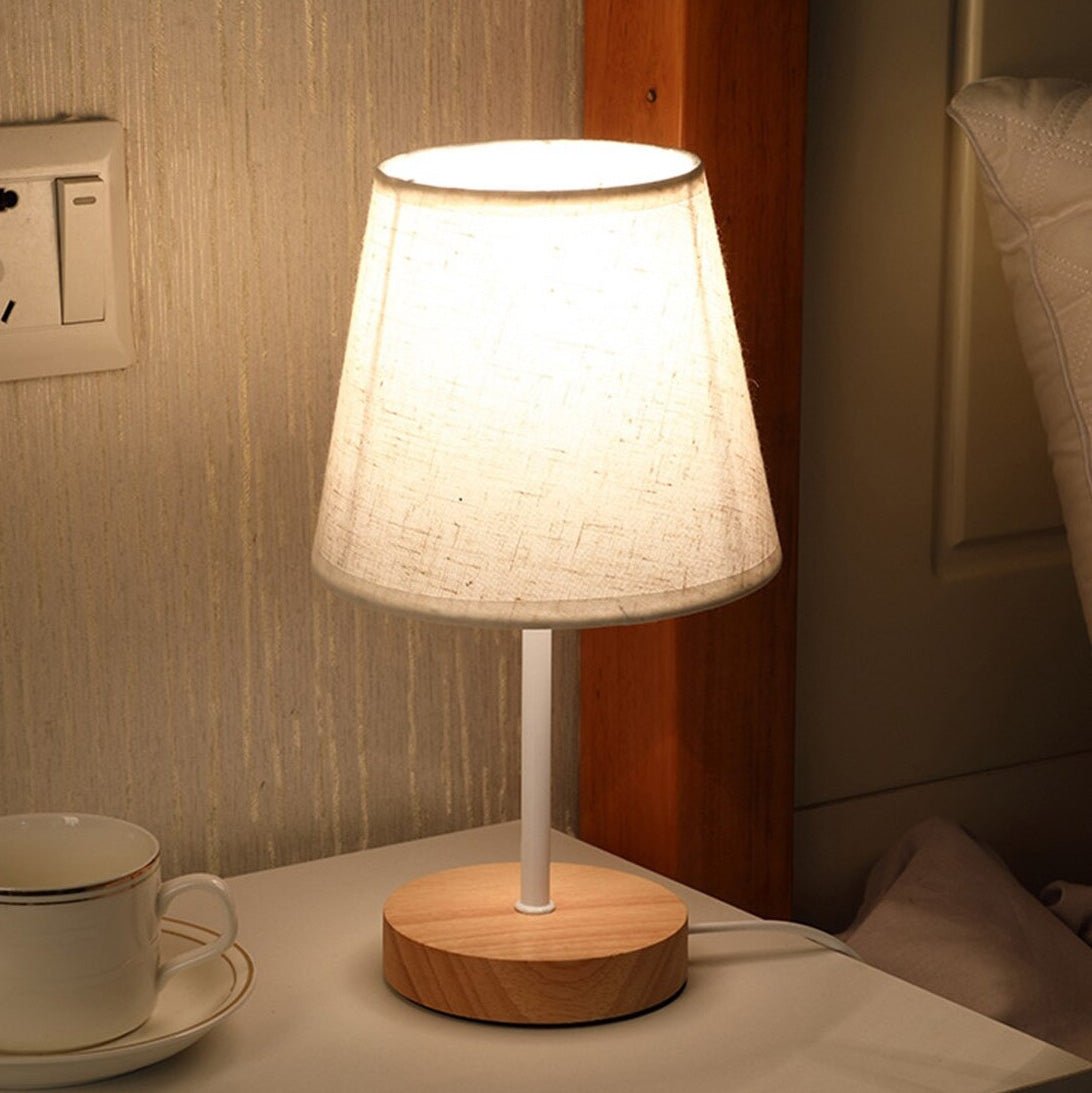 Lampe de chevet Bois Scandinave Stella Luxe