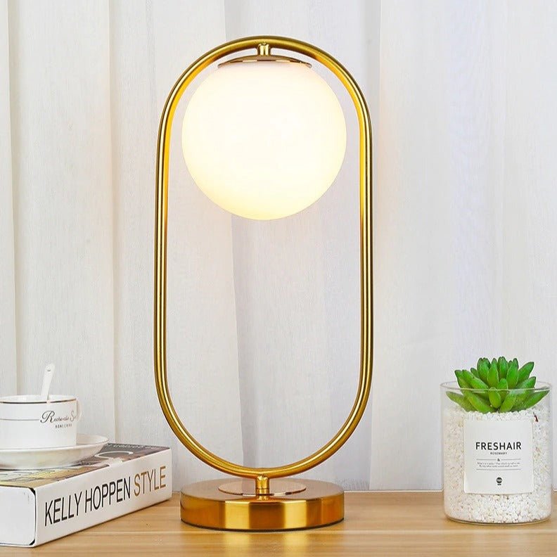 Lampe de chevet Lune en Boule Design