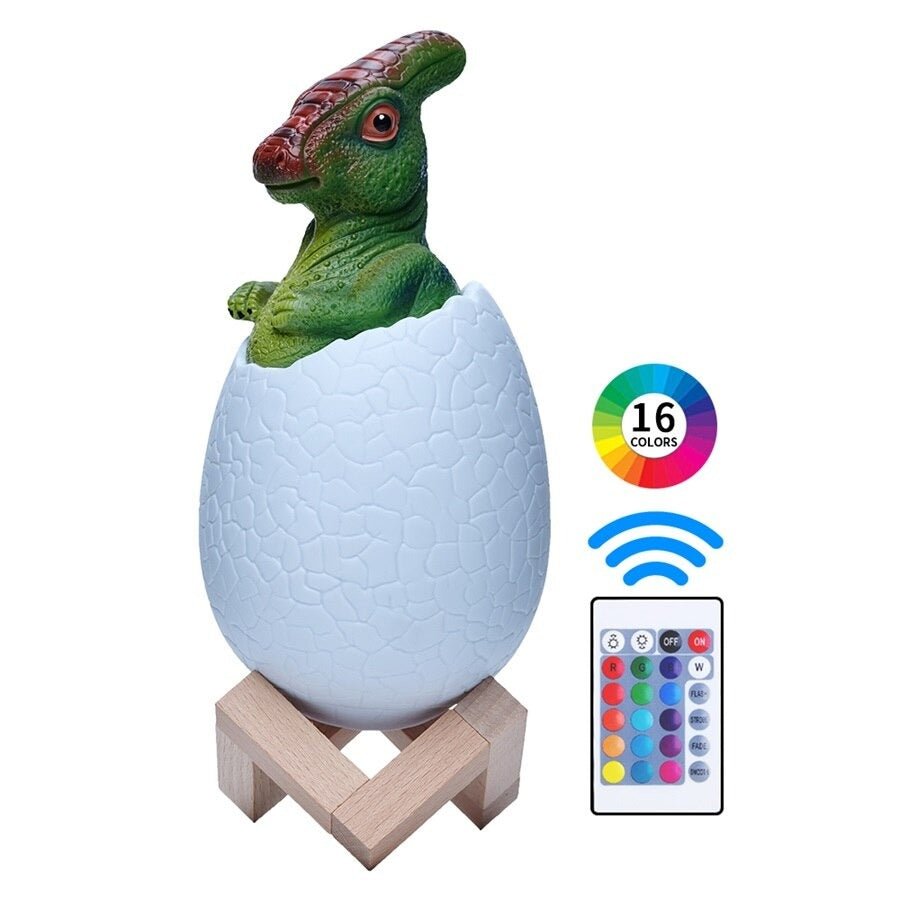 Lampe de chevet Enfant Dinosaure - DinoLampe