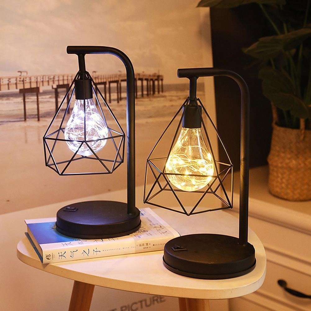 Lampe de chevet Industrielle Sans fil - Style moderne