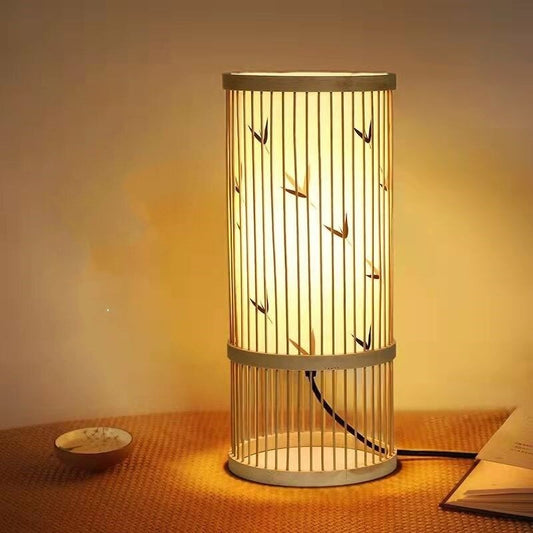 Lampe de chevet Zen Bambou japonaise