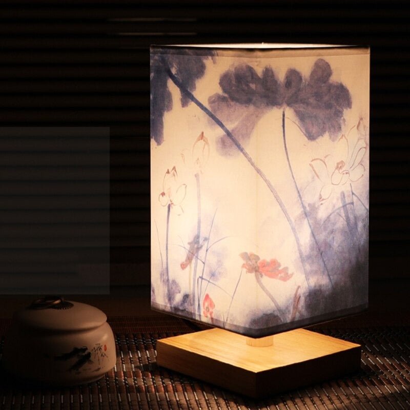 Lampe de chevet Japonano-Scandinave