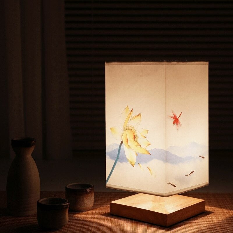 Lampe de chevet Japonano-Scandinave