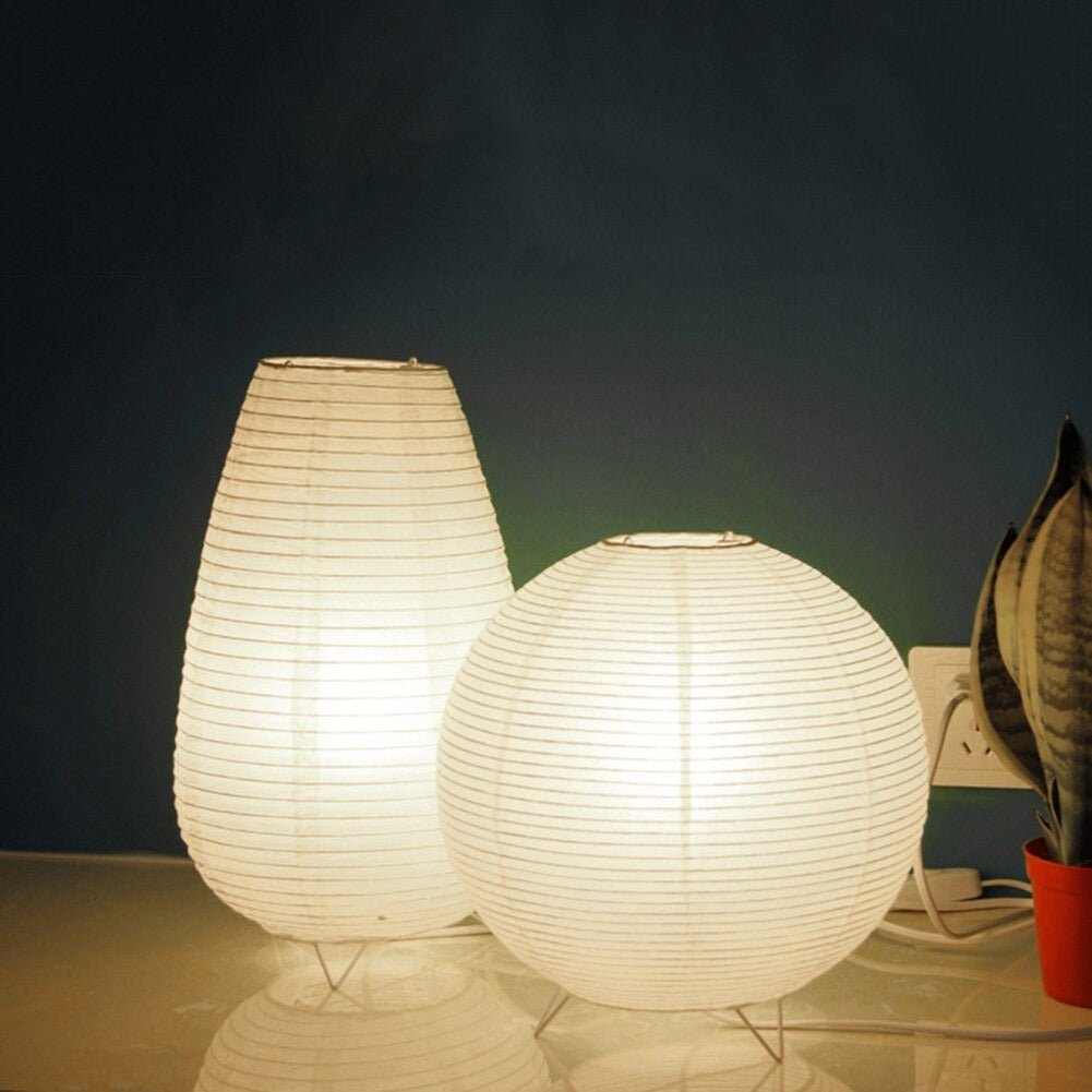 Lanterne Papier Japonaise - Lampe de chevet inspirée