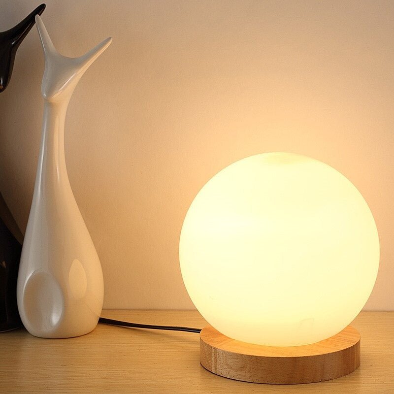 Lampe de Chevet LED Ronde Luxe