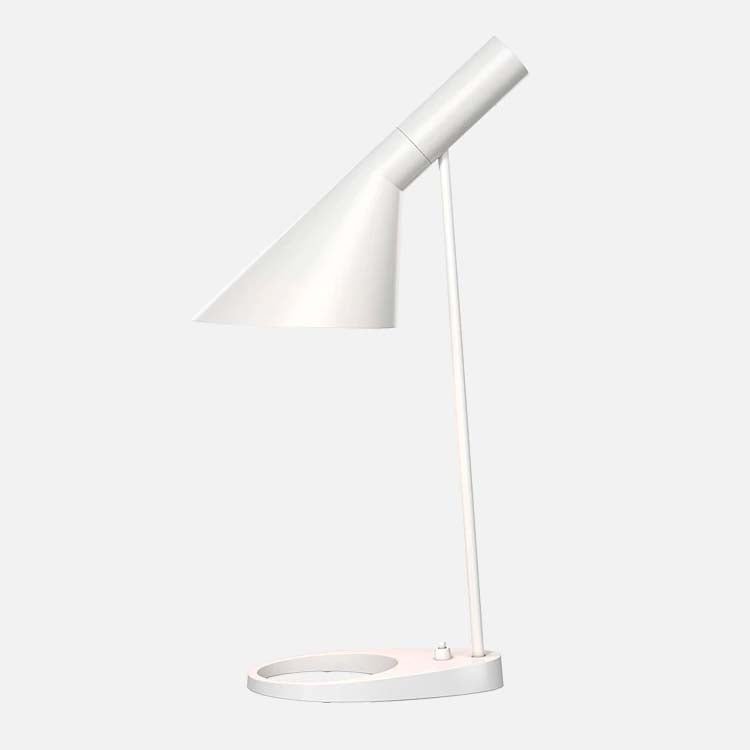 Lampe de chevet Moderne en Acier Brillant