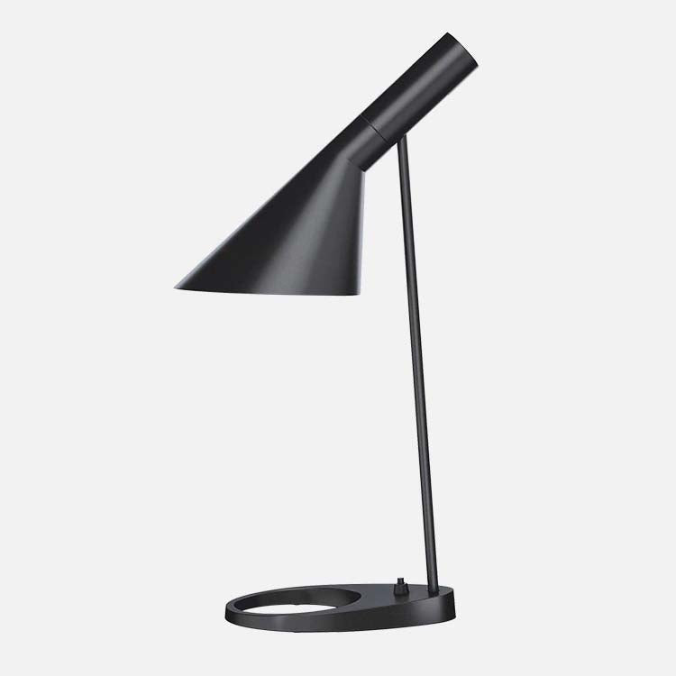 Lampe de chevet Moderne en Acier Brillant