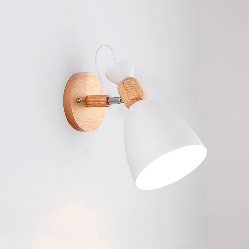 Lampe de chevet Murale Bois Scandinave - Style Nordique