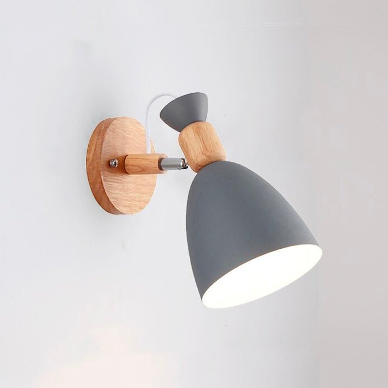 Lampe de chevet Murale Bois Scandinave - Style Nordique