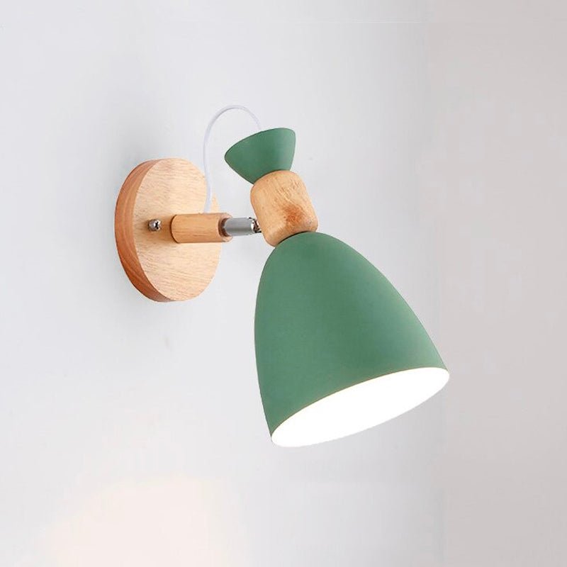 Lampe de chevet Murale Bois Scandinave - Style Nordique