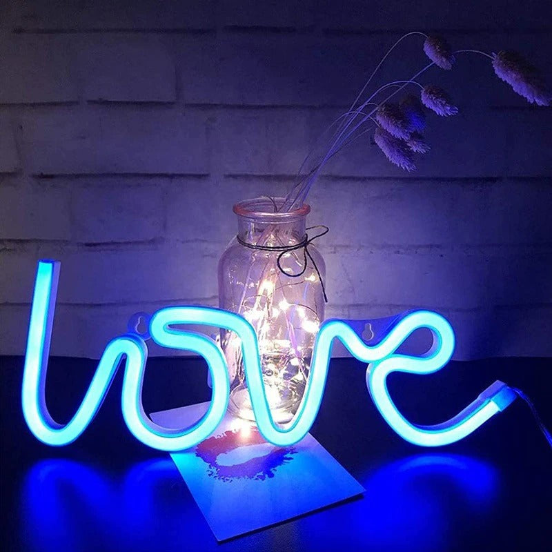 Lampe de chevet LOVE Neon