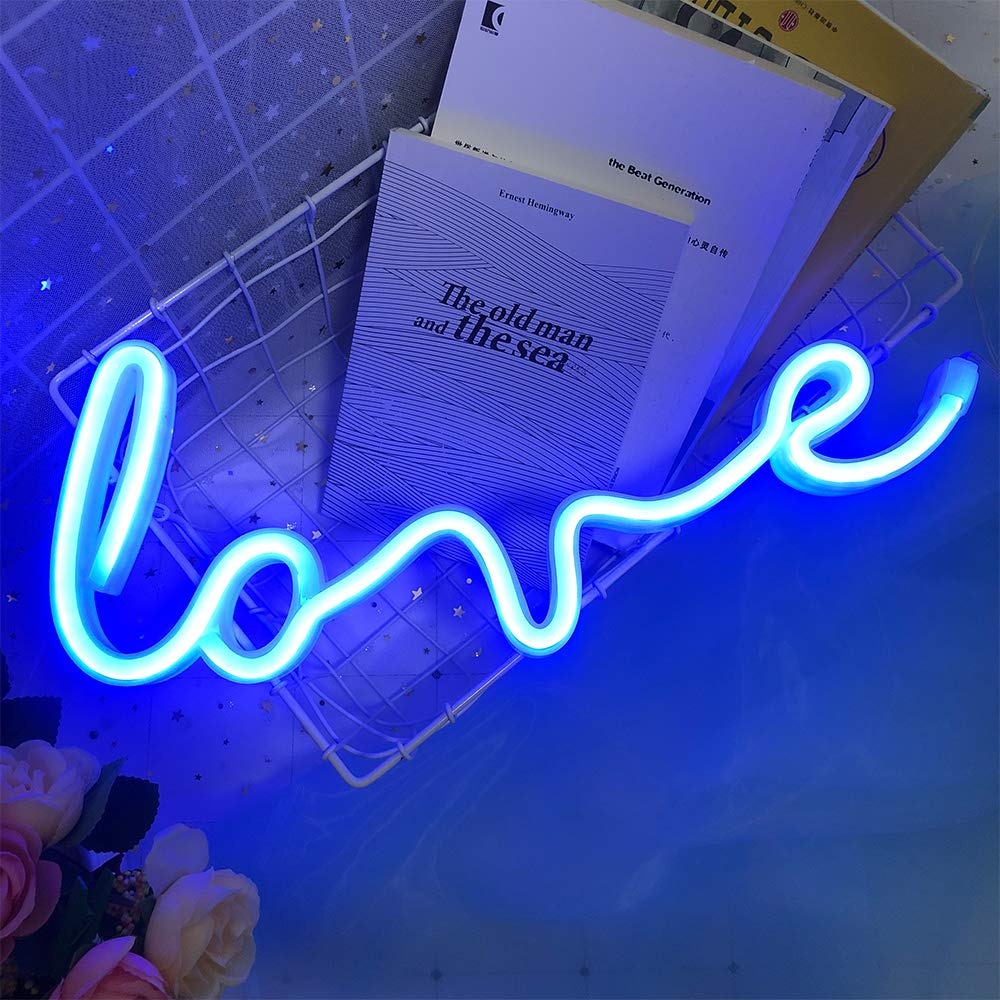 Lampe de chevet LOVE Neon