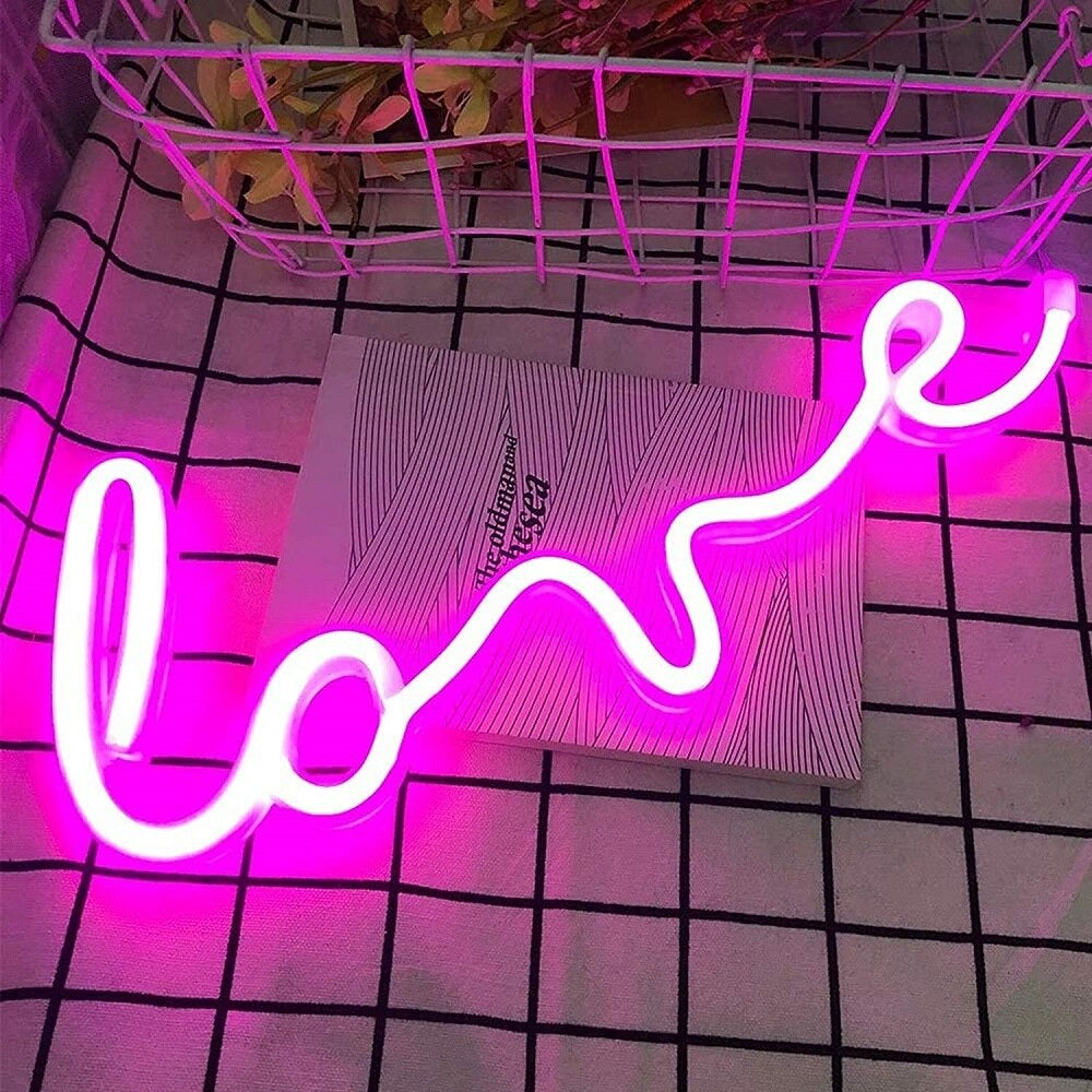 Lampe de chevet LOVE Neon