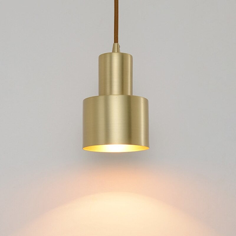 Lampe de chevet Suspendue Dorée Moderne