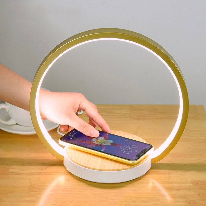 Lampe de chevet Tactile avec Chargeur Sans Fil - TouchBrite™