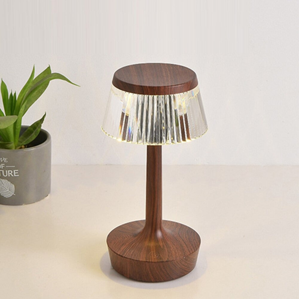 Lampe de chevet Tactile Vintage LED - Édition Rétro Glam