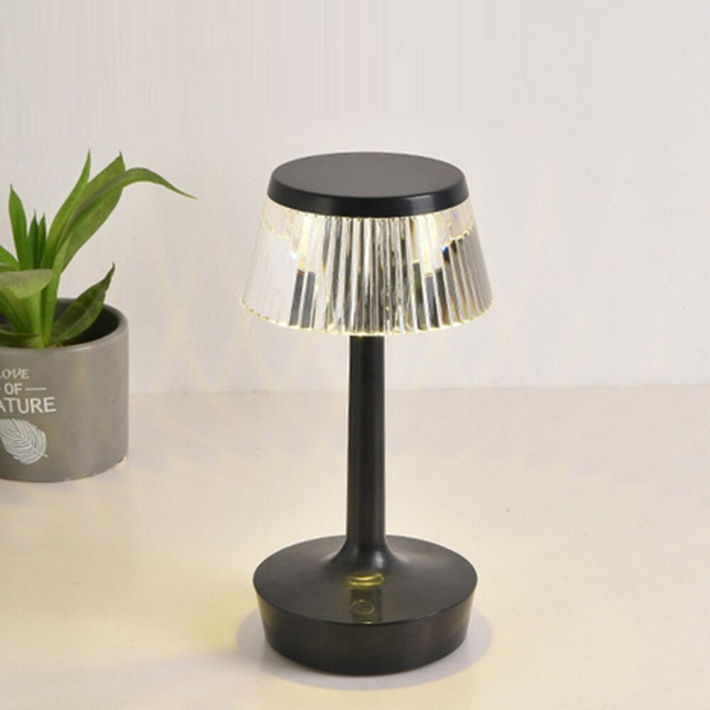 Lampe de chevet Tactile Vintage LED - Édition Rétro Glam